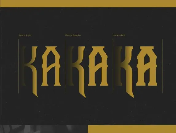 Karma Vintage font