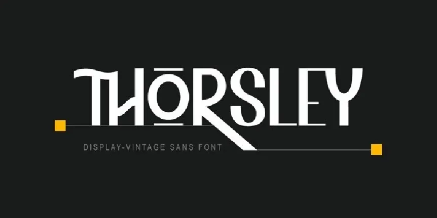 Thorsley Display font