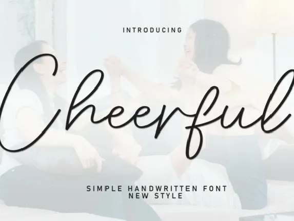 Cheerful Script font