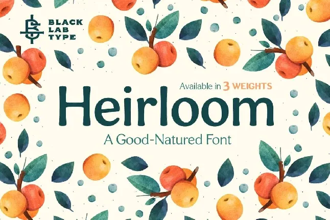 Heirloom font