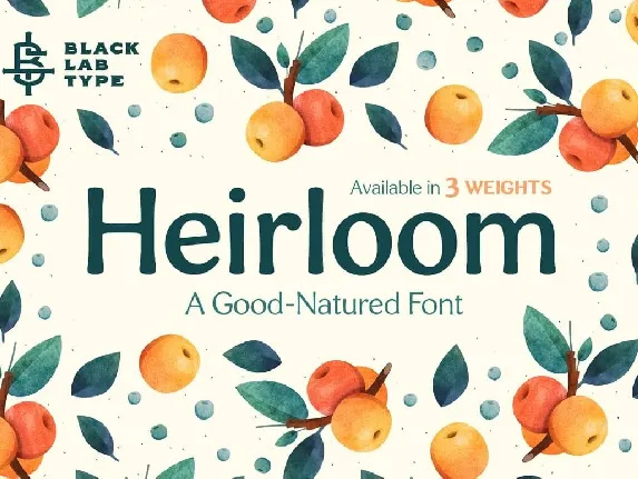 Heirloom font