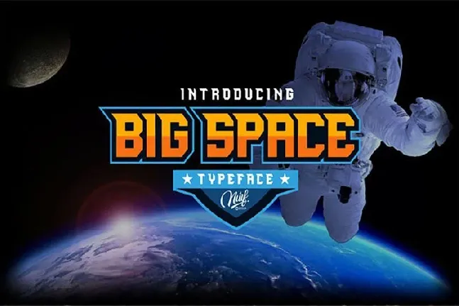 Big Space font