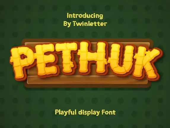 Pethuk font