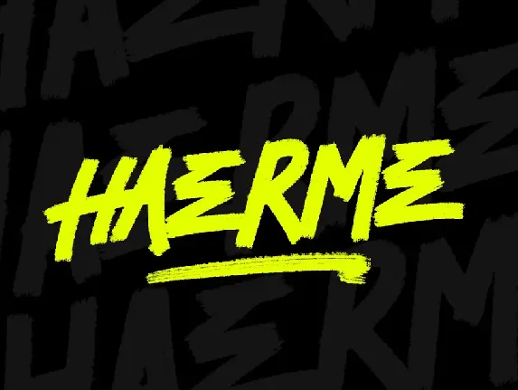 HAERME font