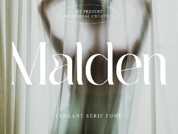 Malden font