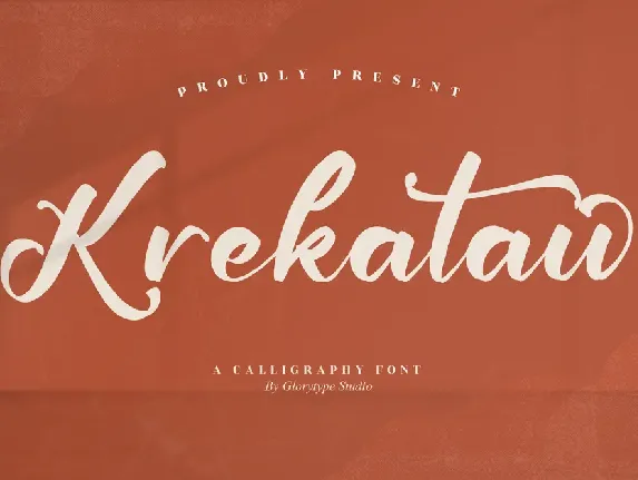 Krekatau font