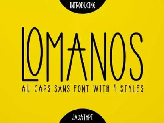 Lomanos Sans Serif font