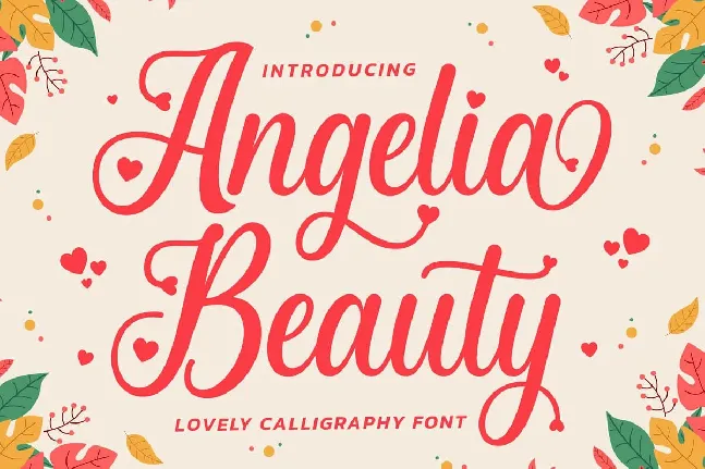 Angelia Beauty font