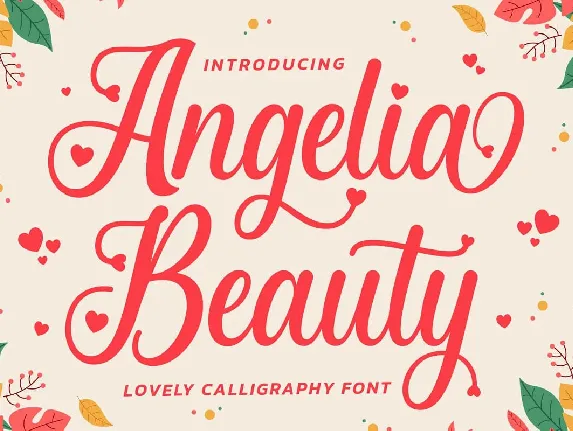 Angelia Beauty font