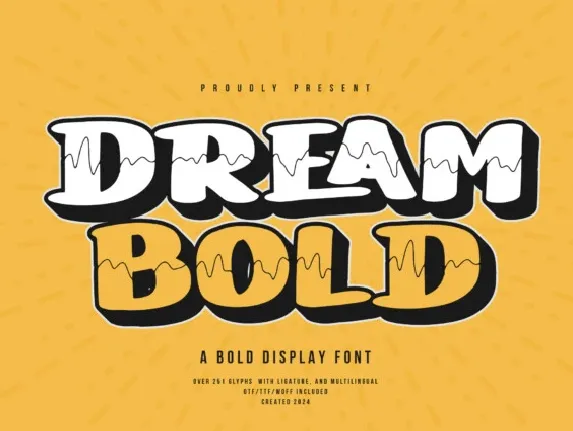 Dream Bold font