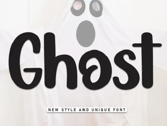 Ghost Display font