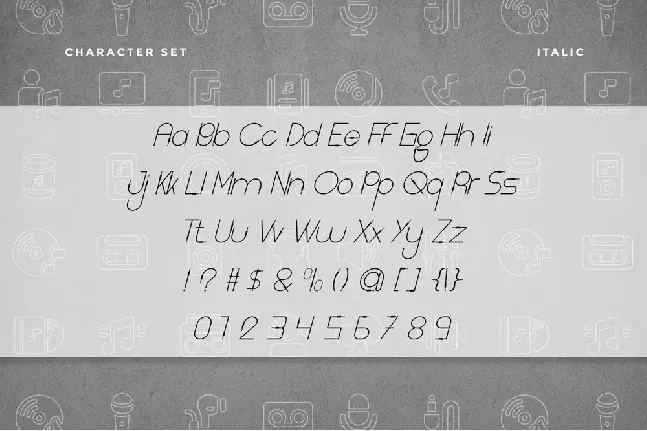 Light Cable Demo font