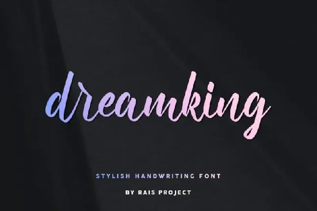 Dreamking Script font