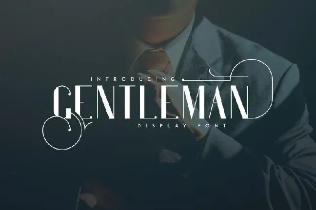 Gentleman + 10 Logos font