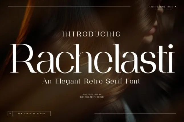 Rachelasti font