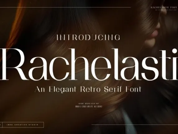 Rachelasti font