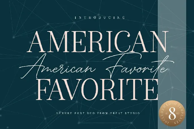 American Favorite font