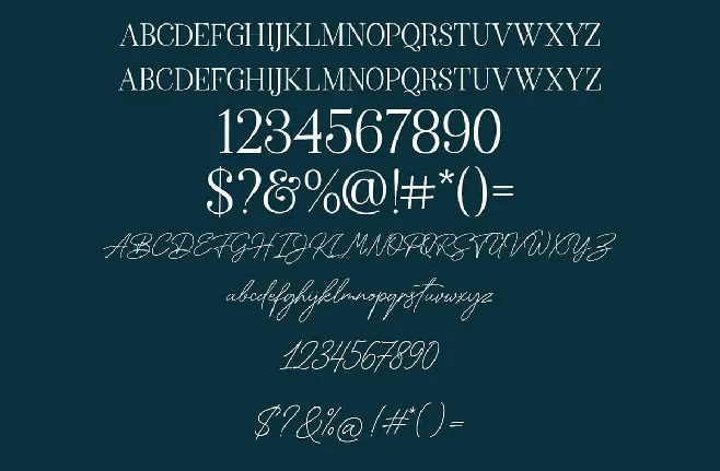 American Favorite font