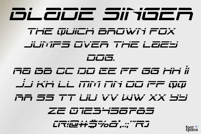 Blade Singer Free font