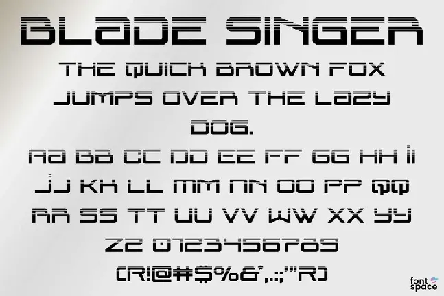 Blade Singer Free font