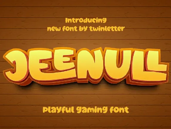 Jeenull font