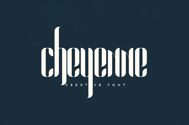 Cheyenne font