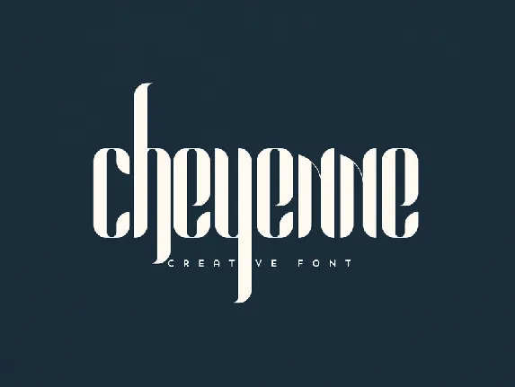 Cheyenne font