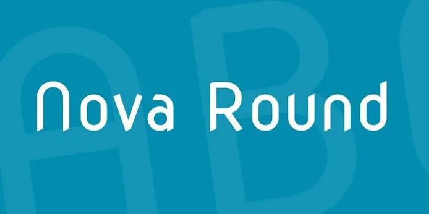 Nova Round font