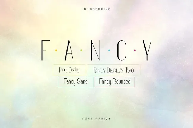 Fancy Family – 12s font