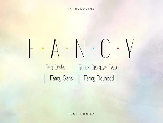 Fancy Family – 12s font