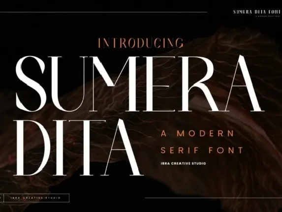 Sumera Dita font