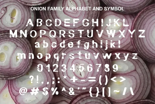 Onion Family Font