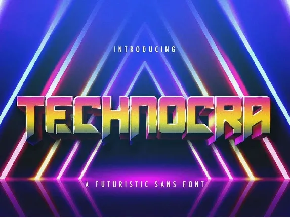 Technocra font