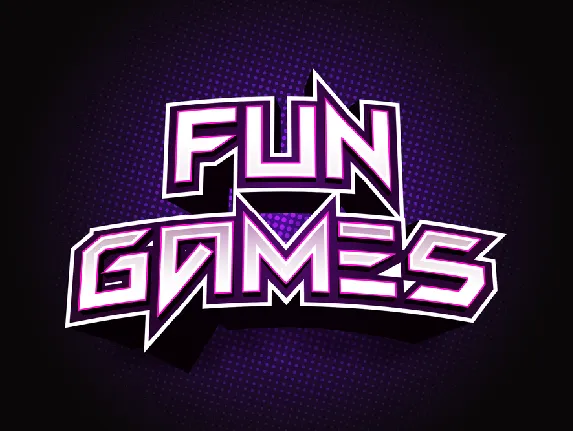 FUN GAMES font