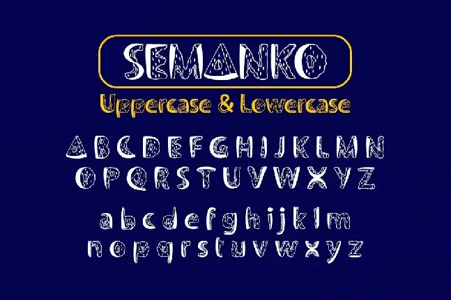 SEMANKO font