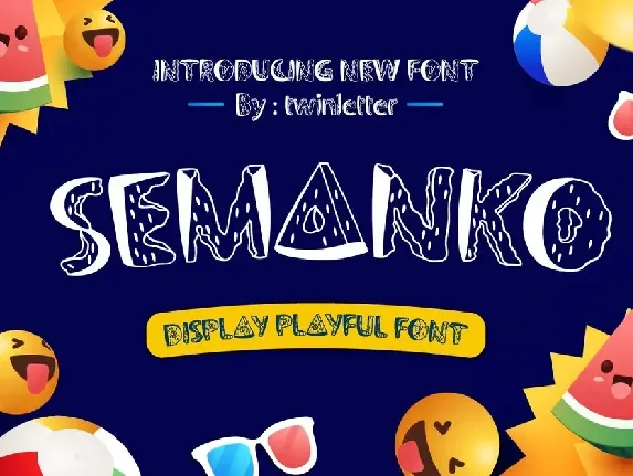 SEMANKO font