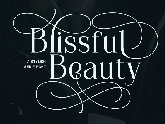 Blissful Beauty font