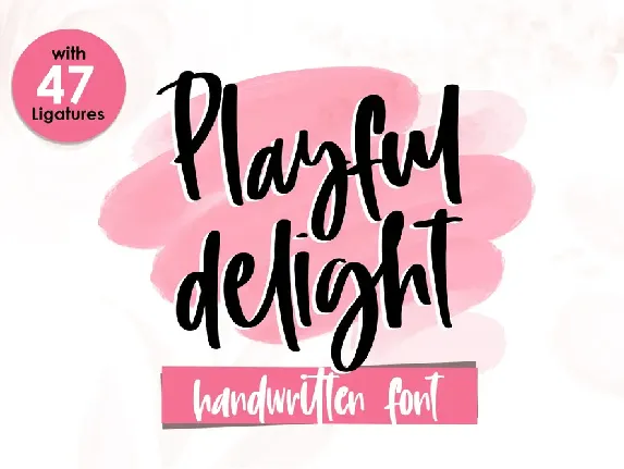 Playful Delight font