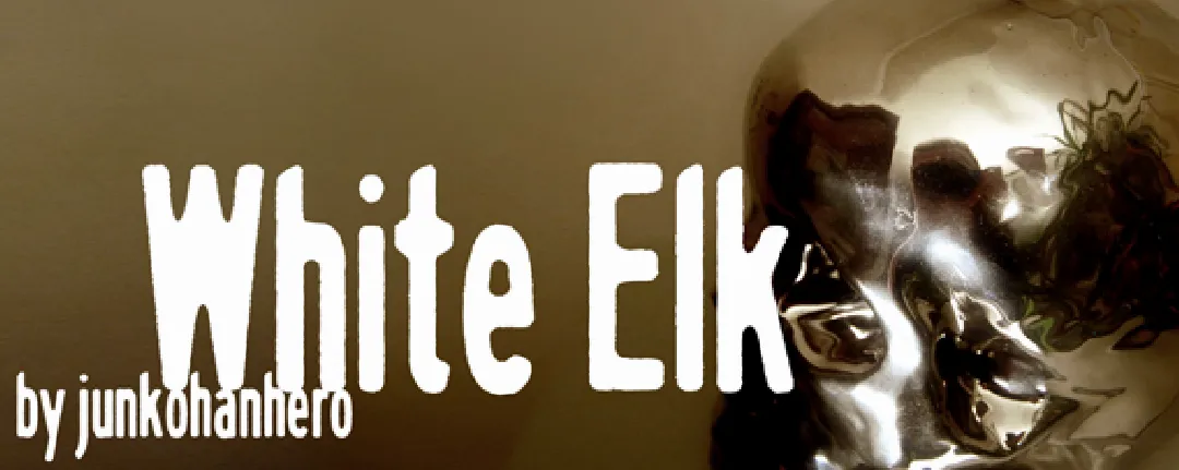 White Elk font