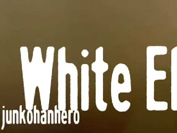 White Elk font