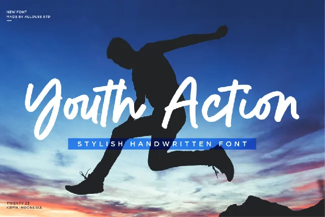 Youth Action font