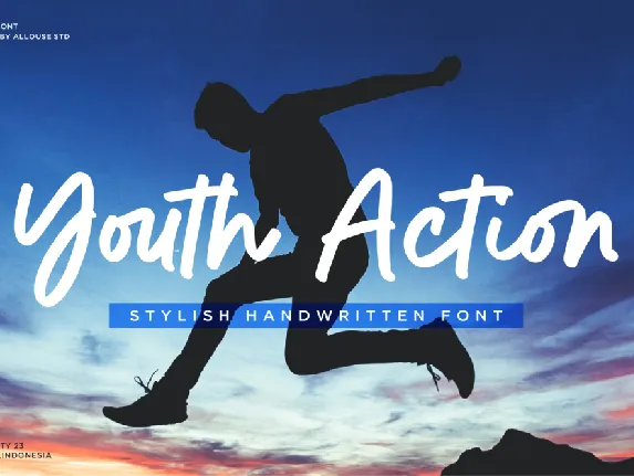 Youth Action font