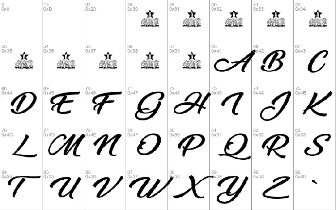 Millenia font