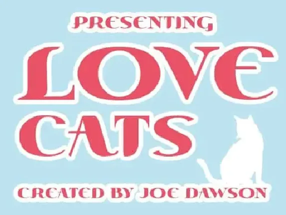 Love Cats Display font