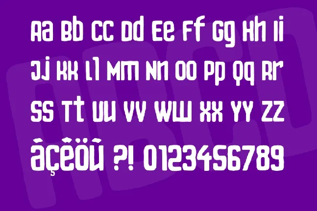 JazzyRabbit Remake font