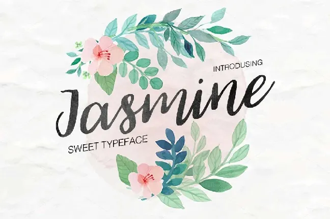 Jasmine font