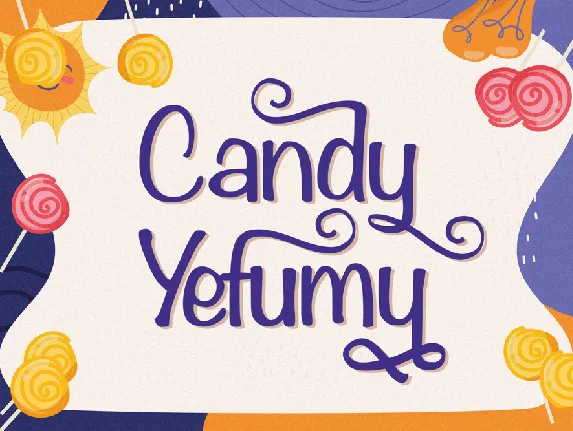 Candy Yefumy font