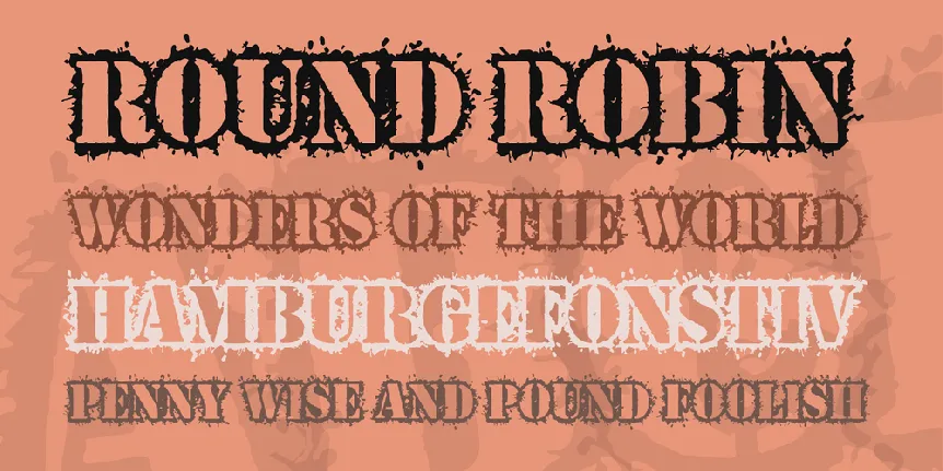 War Wound font