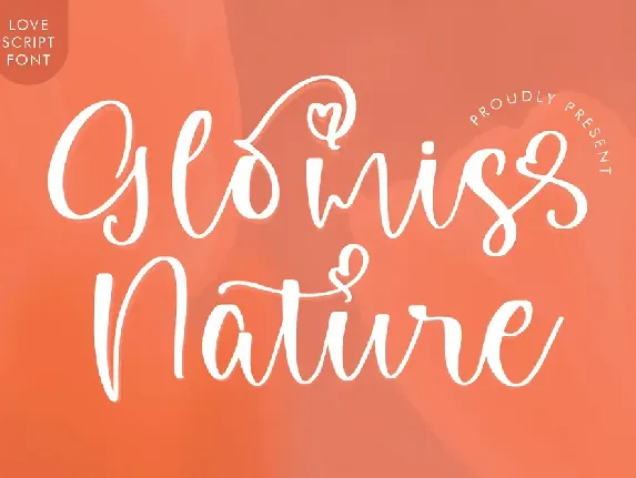 Glomis Nature font