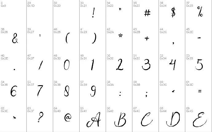 Aisbum Slashey font